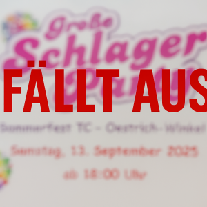 Große Schlagerparty – Sommerfest 2025