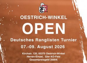 Oestrich-Winkel Open 2026